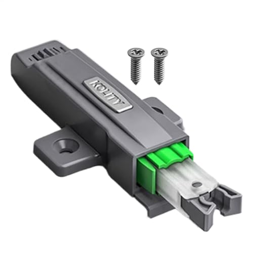 Empuje para abrir la cerradura, empuje para gabinetes - Cerradura automática de puerta de gabinete resistente | Cierrapuertas de bloqueo automático rápido para puertas de gabinete, cajones y puertas