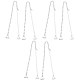 SOIMISS 3pairs Stylish Pearls Straps Halter Bras for Women Off Shoulder Underwear Straps