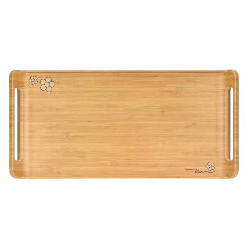 THUN Vassoio Pasqua, melamina, Collezione Giardino di Primavera, 52 x 25 x 4,5 cm