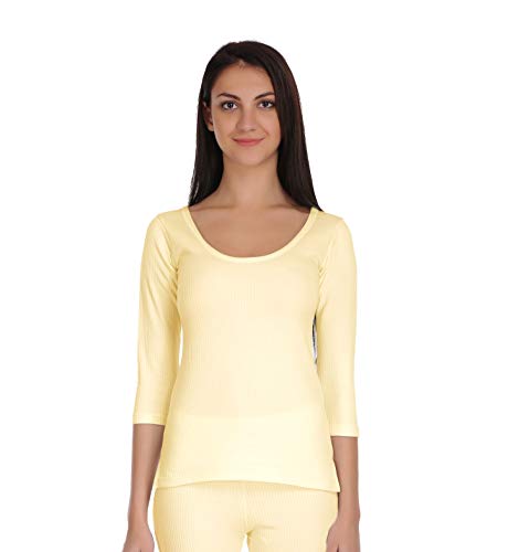 Selfcare Women's Thermal 3/4 Sleeve Top Soft & Warm Poly Cotton Winters Wear Vest