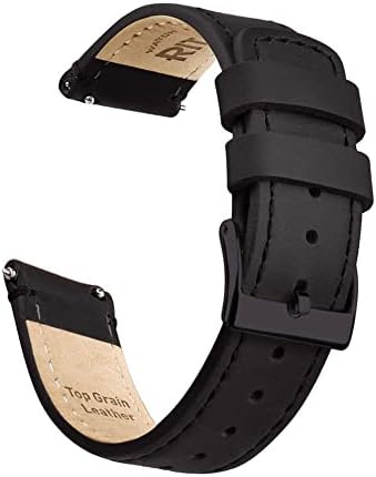 Ritche Quick Release Leather Watch Band Top Grain Leather Watch Strap 18mm 19mm 20mm 21mm 22mm 23mm or 24mm for Men and Women Ritche Quick Release Leather Watch Band Top Grain Leather Watch Strap 18mm 19mm 20mm 21mm 22mm 23mm or 24mm for Men and Women