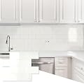 OYASIMI 10 Sheets Ivory White PVC Subway Tile Peel and Stick Backsplash,12''Heat Resistant Stick on Tiles for Kitchen,Waterproof Peel and Stick Wall Tiles for Bathrrom