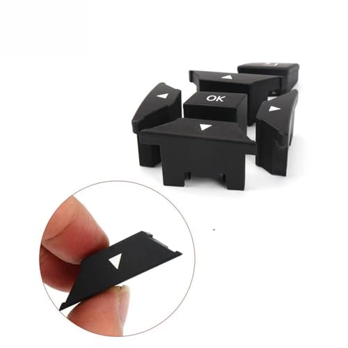 Bouton de commutation volant Mercedes W204 Classe C commande menu noir - 4