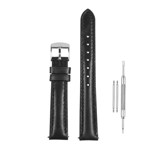 Image of Lineon Colourful 18mm Full Padded Univarsal Vegan Leather Watch Strap For Branded Watches Compitable with (Titan, Timex, Casio, Sonata etc) Tool and Pins Include