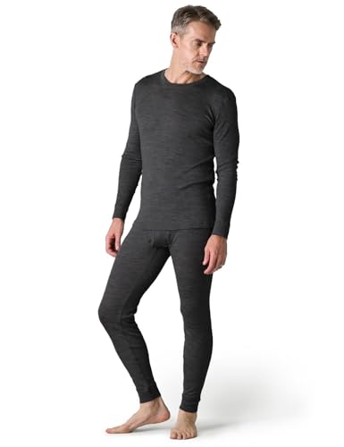 LAPASA M31 Conjunto Térmico Hombre 100% Lana Merino