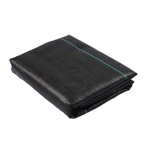 GAOJUDAF Geotextil de Malla antihierbas, 1 * 5m, Tela de mantillo agrícola Permeable al Agua, Estera de deshierbe for Invernadero, 1 Pieza