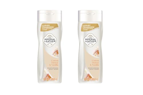 Imperial Leather Body Wash 500ml - Cotton Flower & Vanilla - A Pampering Body Wash For A Luxurious And Nourishing Clean, With Cotton Fllower - Size: 500ml (Approx.)* Pack Of 2