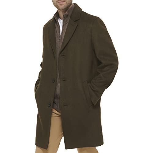 Cole Haan mens Wool Plus Topper Button Front Coat2