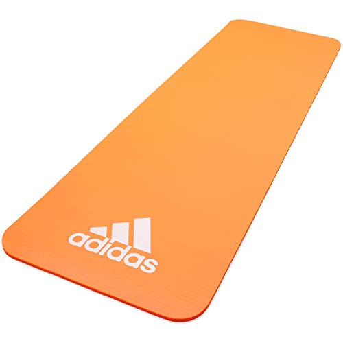 adidas Unisex-Erwachsene Fitnessmatte, Orange, 10mm