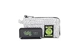 Dime Bags All-in-One Padded Pouch with Accessory Tray and Carbon Filter Pocket (7 Inch, Silver)