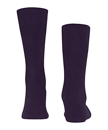 Image of FALKE Men's Airport Wool Dress Socks, Wine Berry, 9.5-10.5
