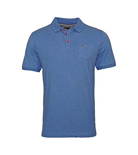Preisvergleich Produktbild Daniel Hechter Herren Polo-Shirt Baumwoll-Jersey T-Shirt Blau XL