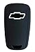 KAWIHEN Silicone Key Fob Cover Compatible with Chevrolet Chevy Camaro Cruze Limited Equinox Impala Malibu Malibu Limited Sonic OHT01060512