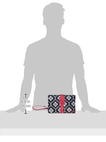 JJ Cole Changing Clutch, Black Floret