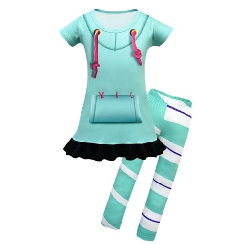 Disfraz Princesa Sugar Candy con Leggings Verde Menta 4-5T miniatura 1