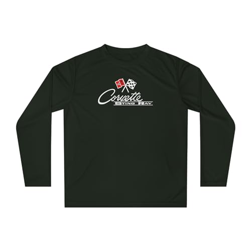 SUNBELTGIFTS C2 Corvette Performance UPF 40+ UV Protection Long Sleeve Shirt, Outdoor Activities2