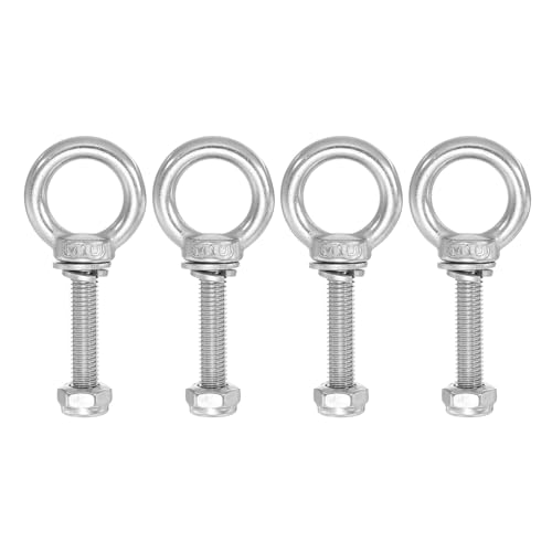 PATIKIL AC{g M10 {g ˂50mm 304XeX|OlW Zp˂ ibg KXPbg bV[t ݂艺Œ`F[ C[[vp 4Zbg