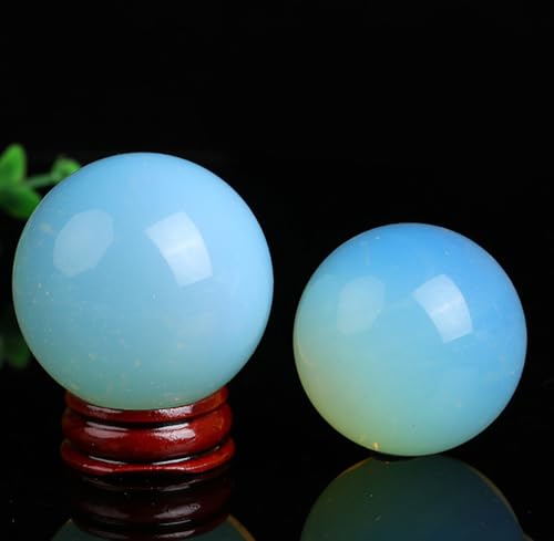 Sphère en opalite idée cadeau bien-être avec socle inclus