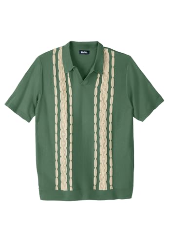 KingSize Men's Big & Tall No Tuck Sweater Polo
