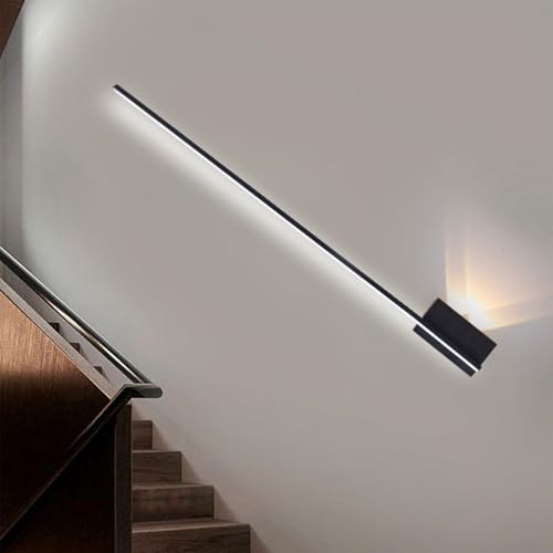 Apliques de pared con doble luz LED de 29W y difusor de silicona flexible