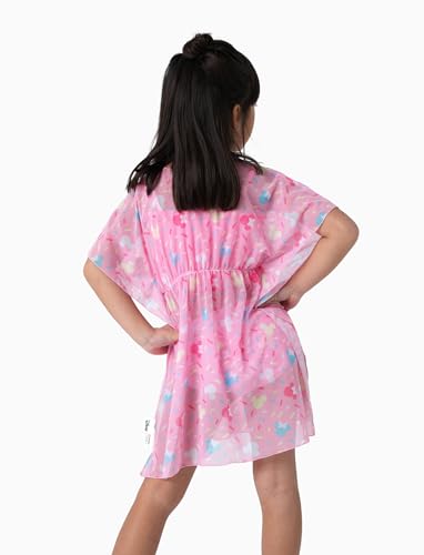 Disney Frozen Elsa Princess Minnie Ariel Girl 3 Piece Swimsuit Bikini Tankini Bathing Suit with Cover Up Set UPF 50+ Swimwear4