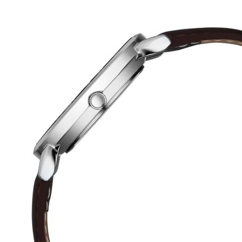 Fastrack Stunners X Quartz Analog with Blue Dial Brown Leather Strap Watch for Men - 38159SL02 - Image 5