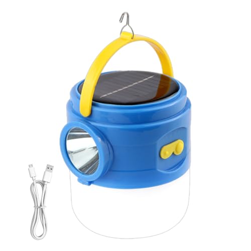 Lampe solaire USB rechargeable extérieure étanche pour randonnée et pêche nocturne