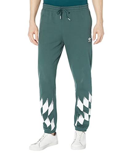Pantalon de survêtement adidas Originals au design graphique vert minéral