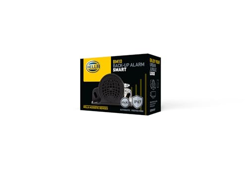 Alarma de Retroceso Hella BX 110 DB 9V/48V con Placa de Tierra miniatura 6