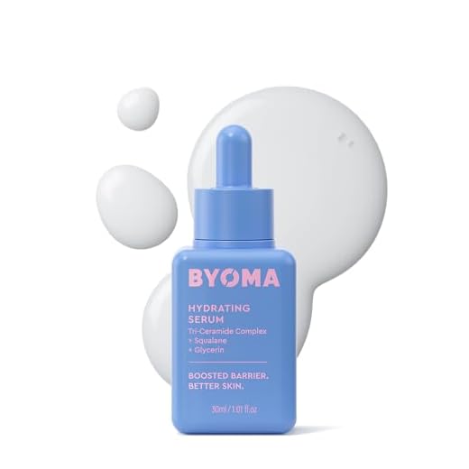 BYOMA Hydrating Serum - Moisturizing Facial Serum with Squalane, Glycerin & Ceramides - Hydrating for Glowing, Dewy Skin - 1.01 fl. oz