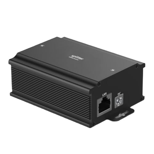 Répartiteur POE Gigabit Métal 48V à 12V pour éliminer les coupures