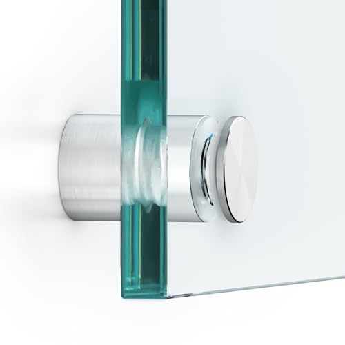 Raumhero Abstandshalter Edelstahl (Komplettset 4 Stk.) - Abstandhalter 15mm - Plattenstärke 2-12mm - Schilderhalter Edelstahl - Plexiglas Halter (100% Made in Germany) Schilder Befestigung