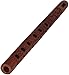 Mouth Woodwind Instrument Flute Wooden Traditional Hand Carved Flute, Great Sound Indian Musical Instrument Flute Brown Color 13 Inch
