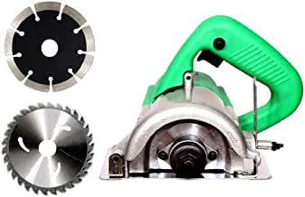 Industrial Equipment & Suppliers Generic Cutter Machine for Marble, Granite, Wood, Stone 1200 Watts, 12500 RPM, 110 mm 6 Month Warranty (2 Blade Free)