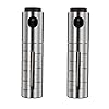 Roestvrijstalen Spuitfles Roestvrij Staal Olie Spuit Keuken Grillen Draagbare Azijn Fles Meneer Dispenser 2pcs
