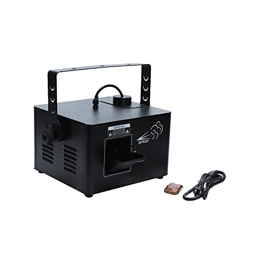 Máquina de humo de 1500 W con control remoto y controles, dosificación programada para fiestas, escenarios, bodas, conciertos, DJ y reuniones familiares miniatura 1