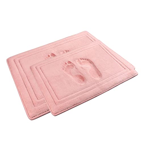 PAGGED 2-Piece Memory Foam Bath Mat