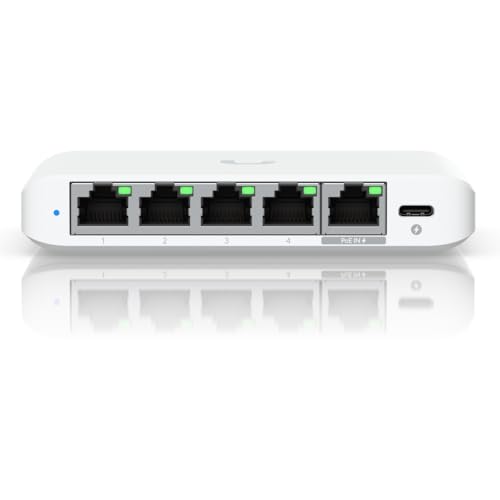 Ubiquiti Flex Mini 2.5G 5-Port Switch [USW-Flex-2.5G-5]