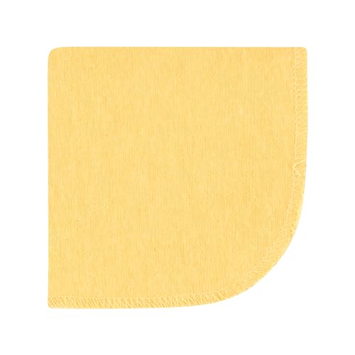 Image of Hudson Baby Unisex Baby Flannel Cotton Poly Washcloths, Construction Work 10Pk, One Size