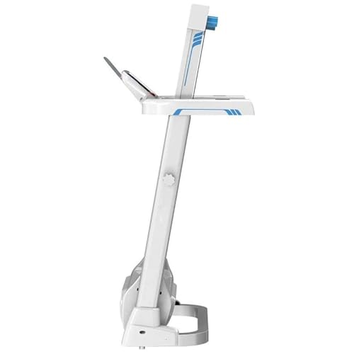 Image of Treadmills Folding Treadmill with LED Display Silent Weight Loss Folding Home Treadmill Load 120Kg White le Fitness Equipment