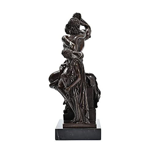 13.8" Famous Laocoon And His Sons Statue Sculpture Bronze Replica Greek Art Home Décor Collectible Figurine #TOP2