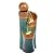 Ultym 32" Ceramic Outdoor Water Fountain w/LED, Teal & Copper Water Feature