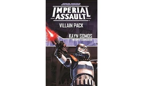 Star Wars Imperial Assault Board Game Kayn Somos VILLAIN PACK - Epic Sci-Fi Miniatures Strategy Game for Kids and Adults, Ages 14+, 1-5 Players, 1-2 Hour Playtime, Made by Fantasy Flight Games