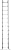 Telesteps 612TC OSHA Compliant 6 ft A-frame/12 ft Extension Telescoping Combi Ladder