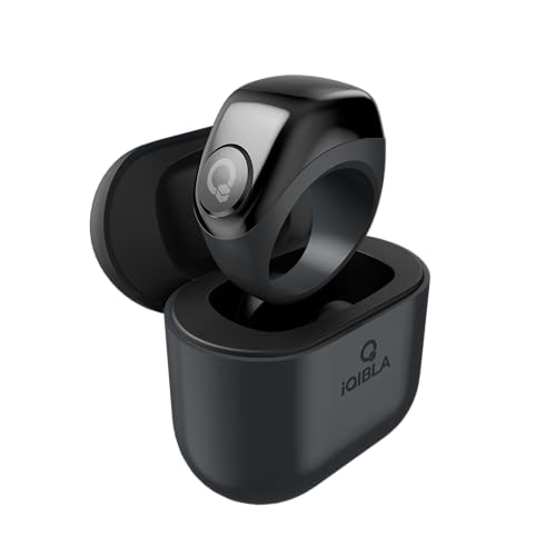 Image of TAKVA - Zikr Ring Jood | Improved, Smart Tasbih Ring (Interchangeable Ring Sizes) (Black)