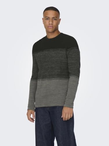 Only & Sons ONSPANTER REG 12 STRUC Crew Knit NOOS – Ansicht 3
