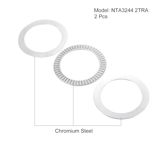 Uxcell A24030700UX0991 2 Pcs Nta3244 2Tra Thrust Needle Roller Bearings thumb #2