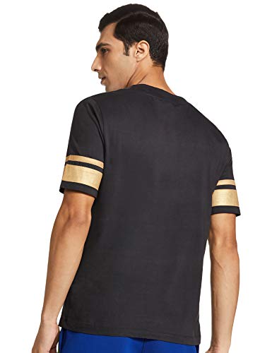 Image of RIVER Men's Designer Regular Fit T-Shirt with Half Sleeves