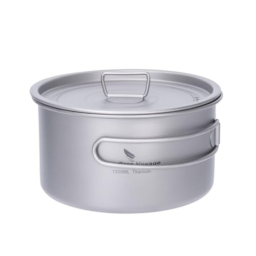 Boundless-Voyage-Titanium-Pot-Portable-Camping-Cookware-Lightweight-Cooking-Pot-Set-for-Outdoor-Cooking-Traveling-Backpacking-Hiking-Trekking-Picnic Boundless Voyage Titanium Pot Portable Camping Cookware Lightweight Cooking Pot Set for Outdoor Cooking Traveling Backpacking Hiking Trekking Picnic - Image 1