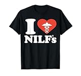 I Heart Nilf's I Love Nurses Id Like To Heart Sexy Nurse T-Shirt